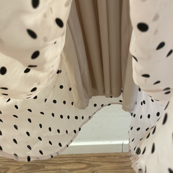 🪞🏞 sheer By the river poka dot dress🪞 - Picture 8 of 10